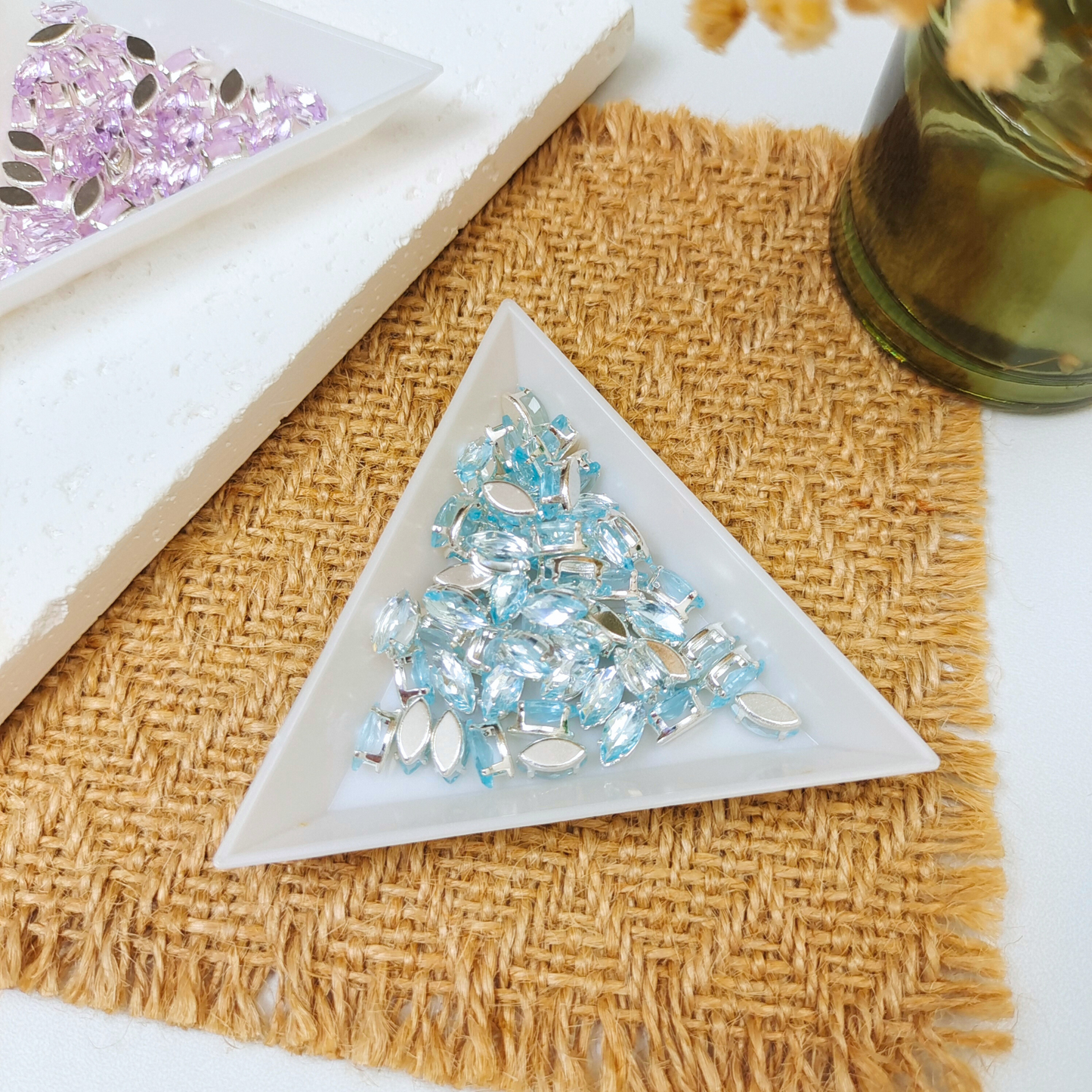 【No.36】 DIY Little Butterfly Bracelet Craft Kit – Handmade Jewelry Pastel Zircon & Beads with Full Tutorial