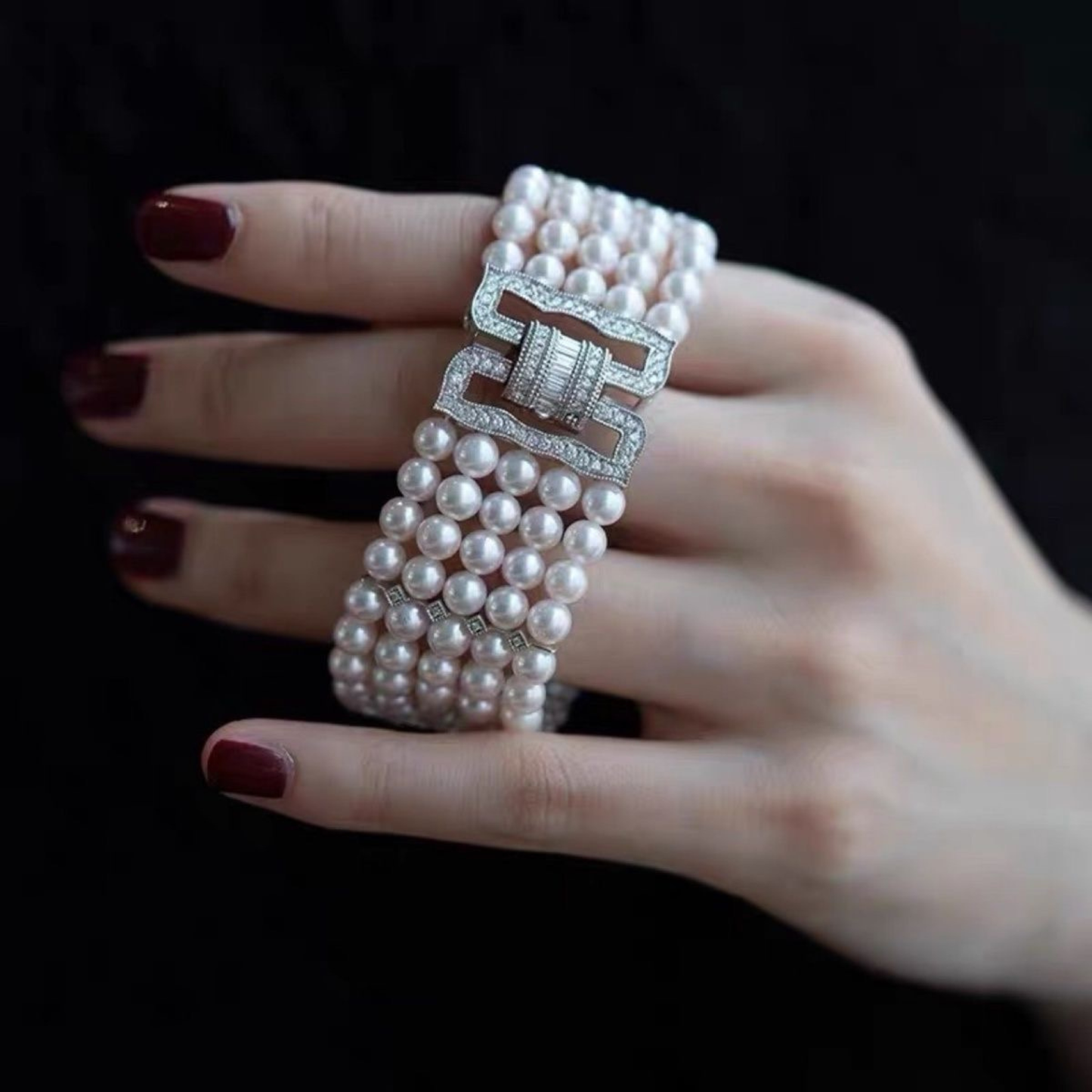 【B45】DIY Jewelry Clasp – Large Infinity 5-Hole Full Zircon Connector | 18K Gold/Silver Plated High-Color Retention Copper Findings | Beading Accessories iFCraftorium