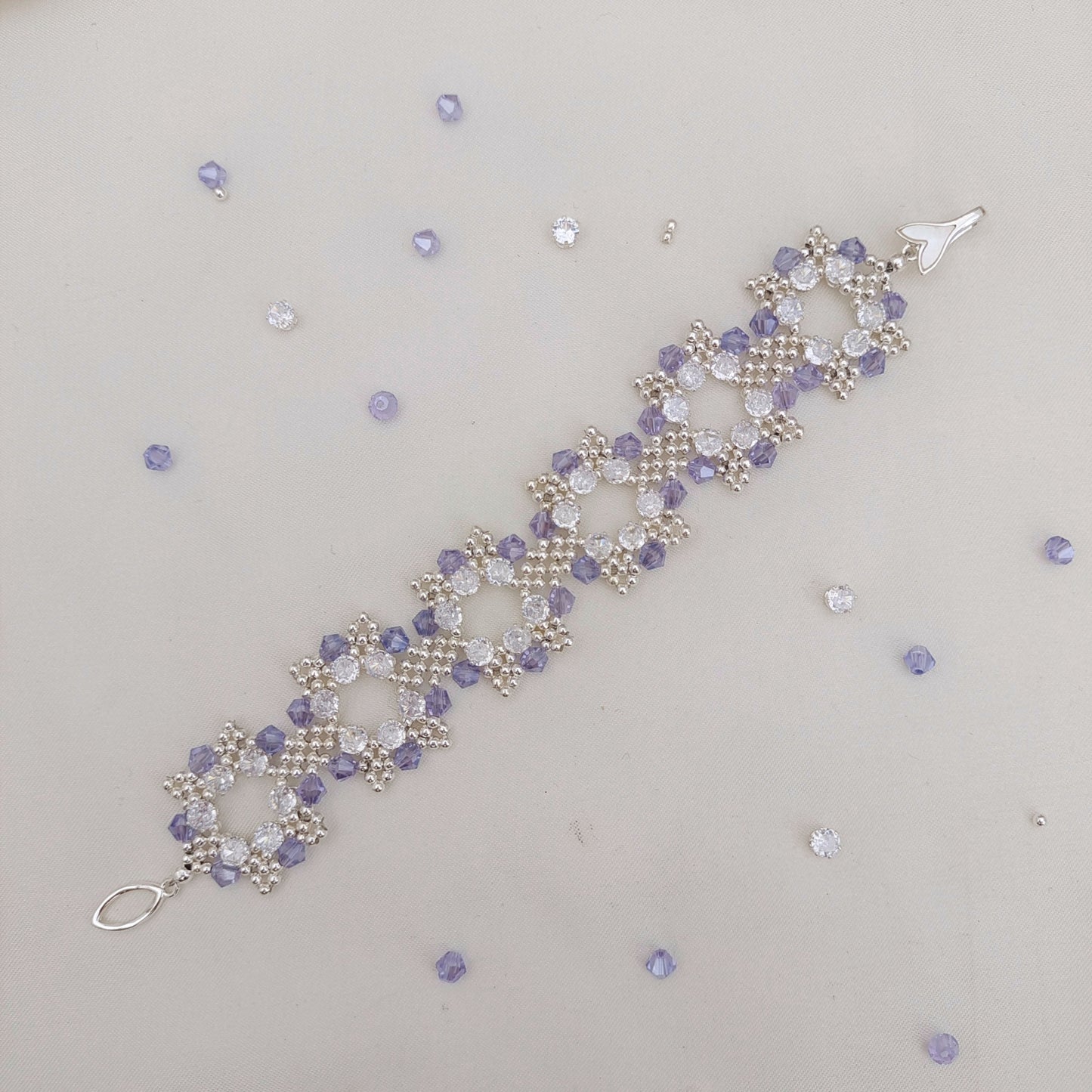 【No.178】DIY Diamond Crystal Zircon Braided Kit | Mother's Day Gift + Tutorial iFCraftorium