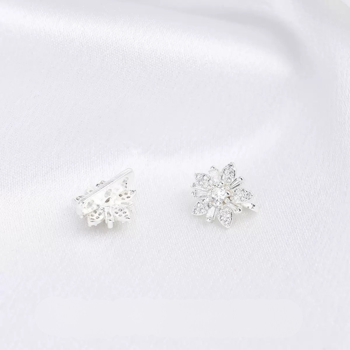 【S18】10PCS DIY Jewelry Spacer – 3-Hole Snowflake Connector, Full Pave Zircon, 18K Gold / Thick Silver Plated, High Color Retention, for Beaded Bracelet & Necklace Making iFCraftorium