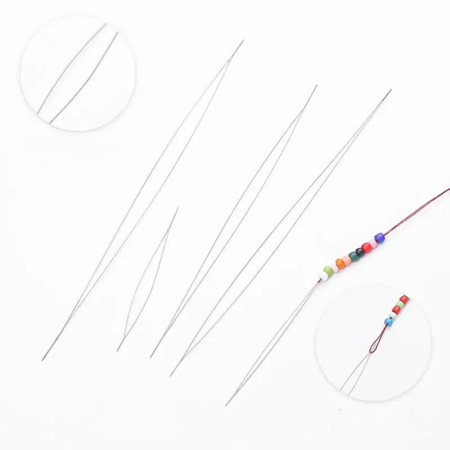 DIY jewelry making beading needles