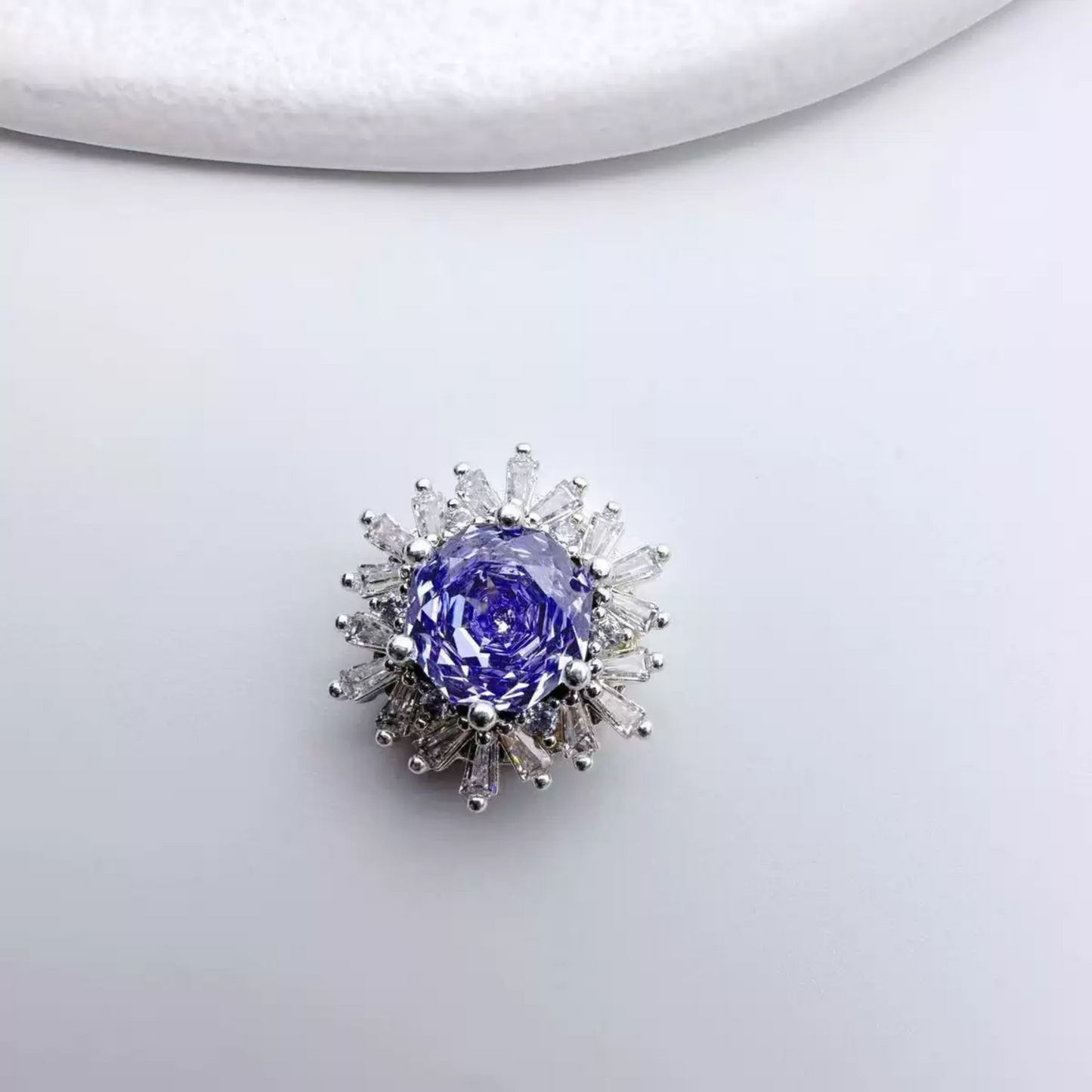 【No.111】DIY Ring Kit – Snowfall | Pearls & Rose-Cut Zircon Accent with Full Tutorial