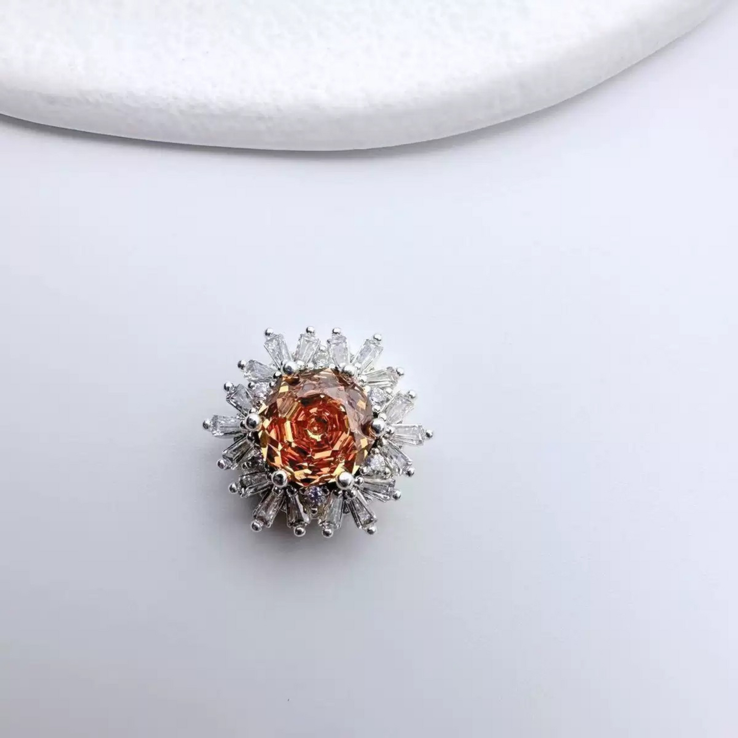 【No.111】DIY Ring Kit – Snowfall | Pearls & Rose-Cut Zircon Accent with Full Tutorial