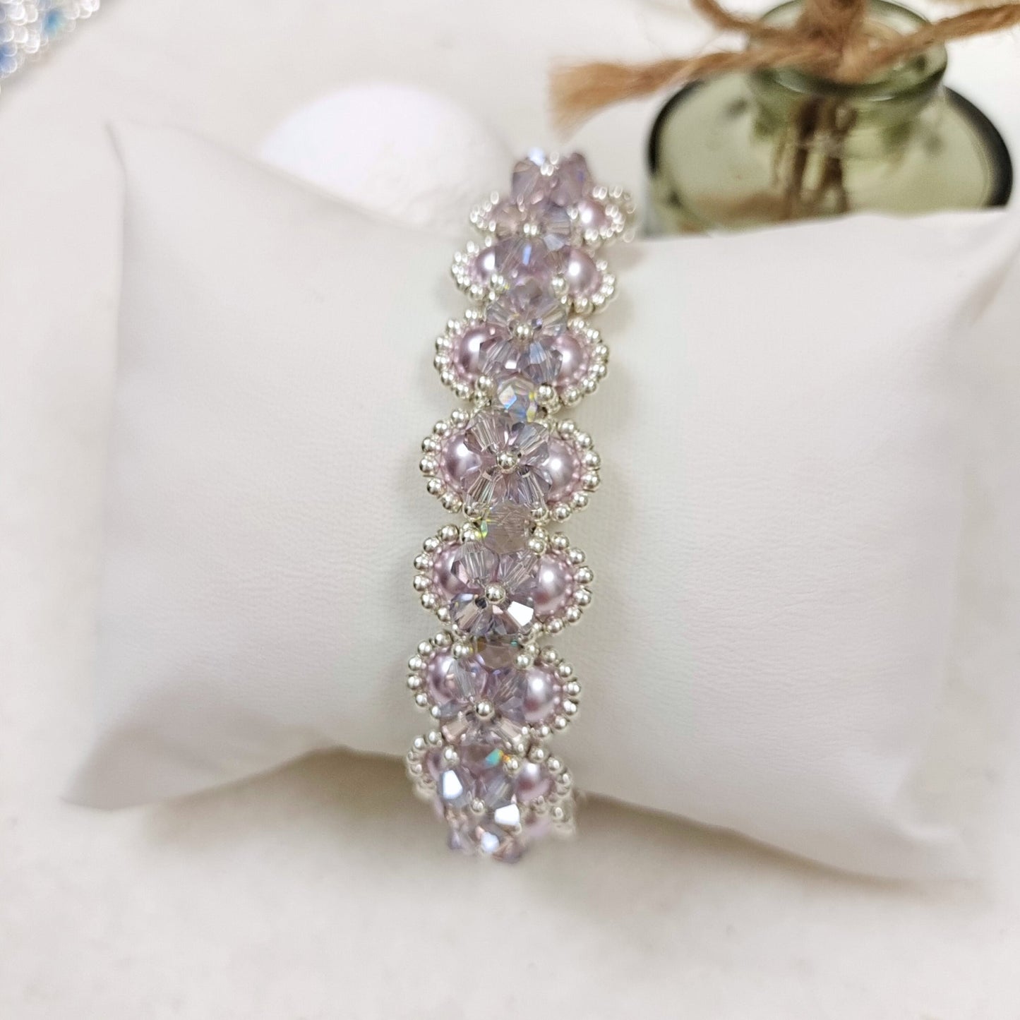 【No.133】DIY Beading Kit – Rome Dance Pearl Bracelet | Complete Jewelry Making Set with Tutorial | Make a Bracelet Kit iFCraftorium