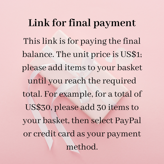 Quick Payment Link – DIY Bracelet Kit Checkout for TikTok Live iFCraftorium