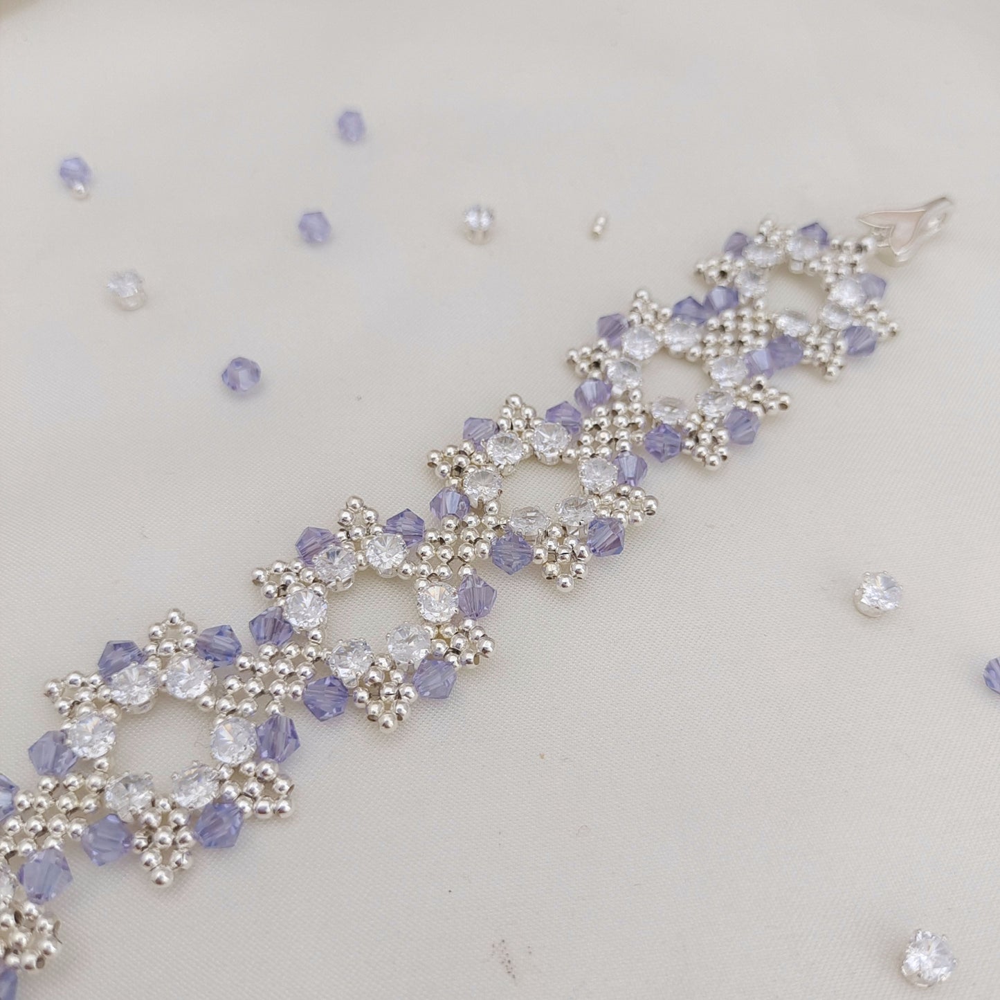 【No.178】DIY Diamond Crystal Zircon Braided Kit | Mother's Day Gift + Tutorial iFCraftorium