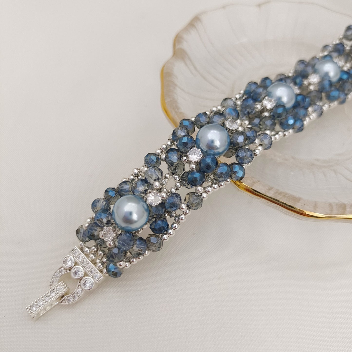 【No.169】Handmade Bracelet Seven Stars Pearl DIY Kit | Beaded Bracelet Making Materials with Tutorial