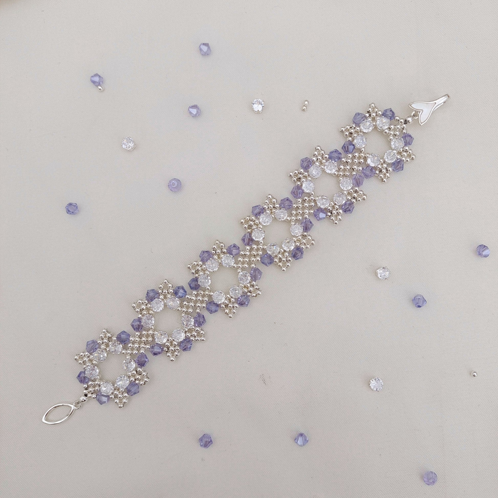 【No.178】DIY Diamond Crystal Zircon Braided Kit | Mother's Day Gift + Tutorial iFCraftorium