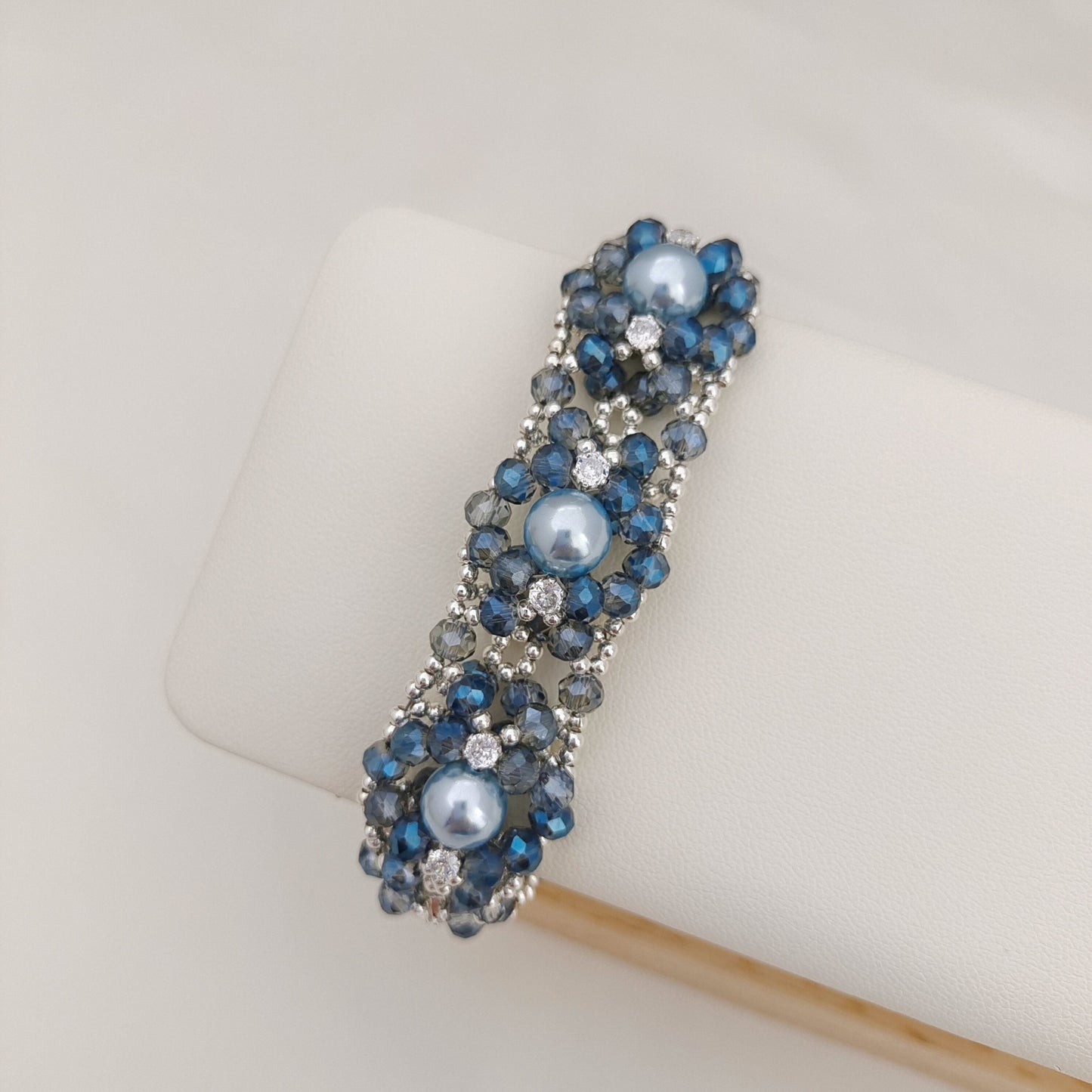 【No.169】Handmade Bracelet Seven Stars Pearl DIY Kit | Beaded Bracelet Making Materials with Tutorial