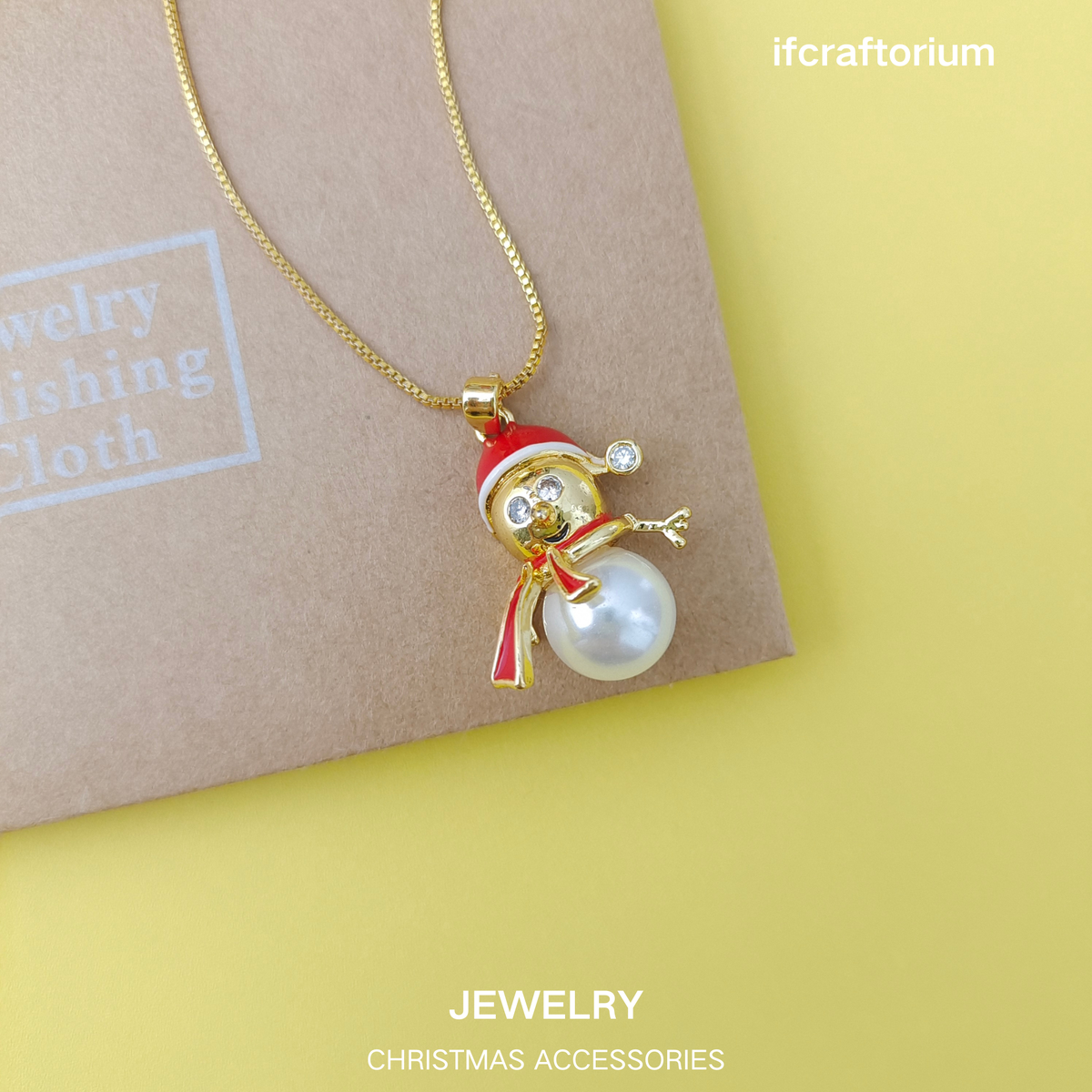 【S72】Christmas Jewelry Making Charms – Santa Socks, Snowmen, Reindeer, Bells & Christmas Trees iFCraftorium