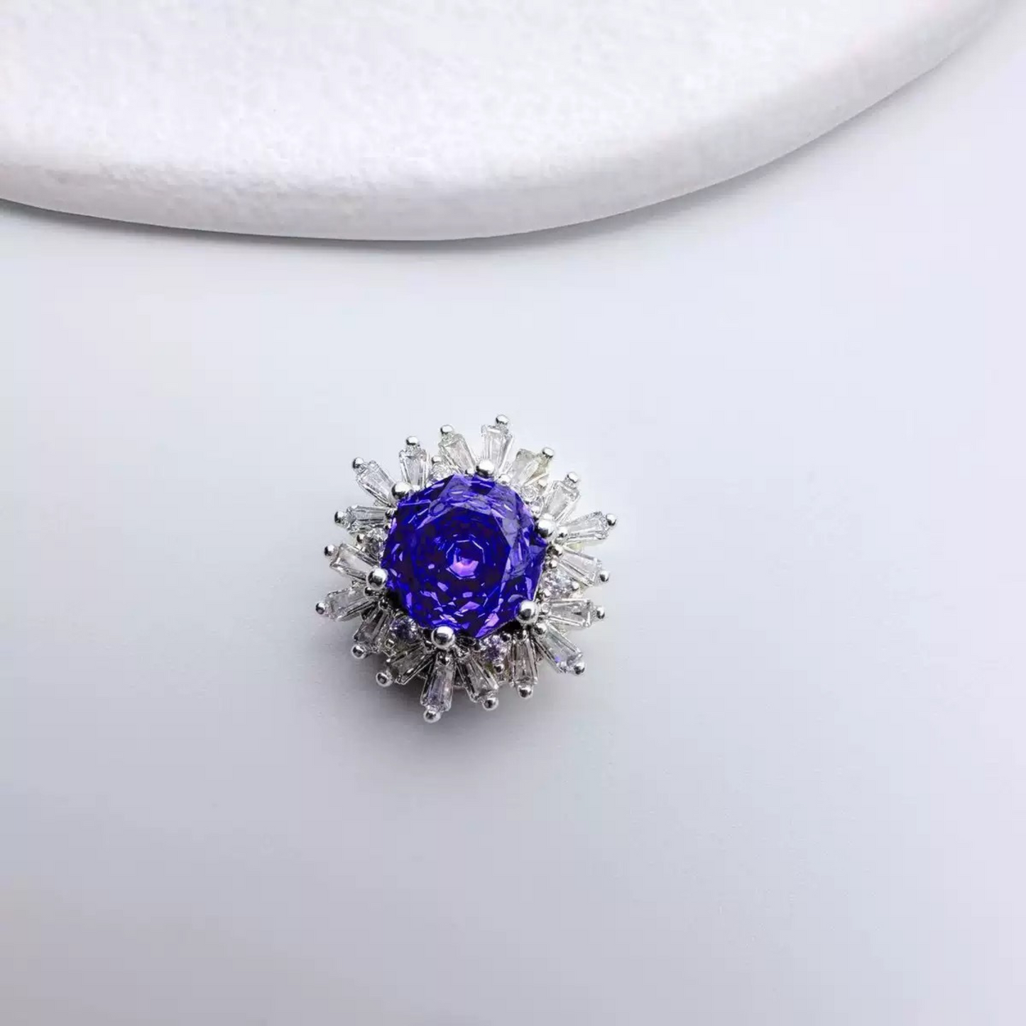 【No.111】DIY Ring Kit – Snowfall | Pearls & Rose-Cut Zircon Accent with Full Tutorial