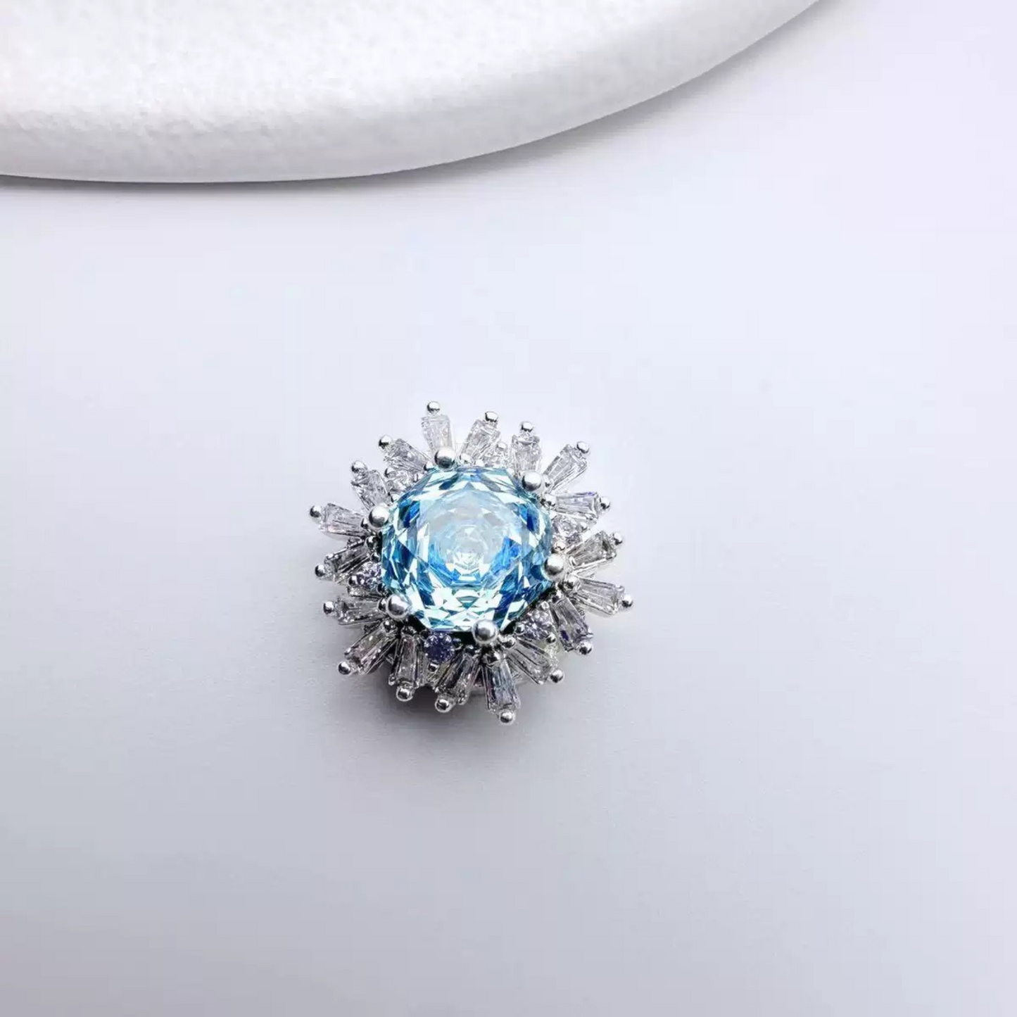 【No.111】DIY Ring Kit – Snowfall | Pearls & Rose-Cut Zircon Accent with Full Tutorial