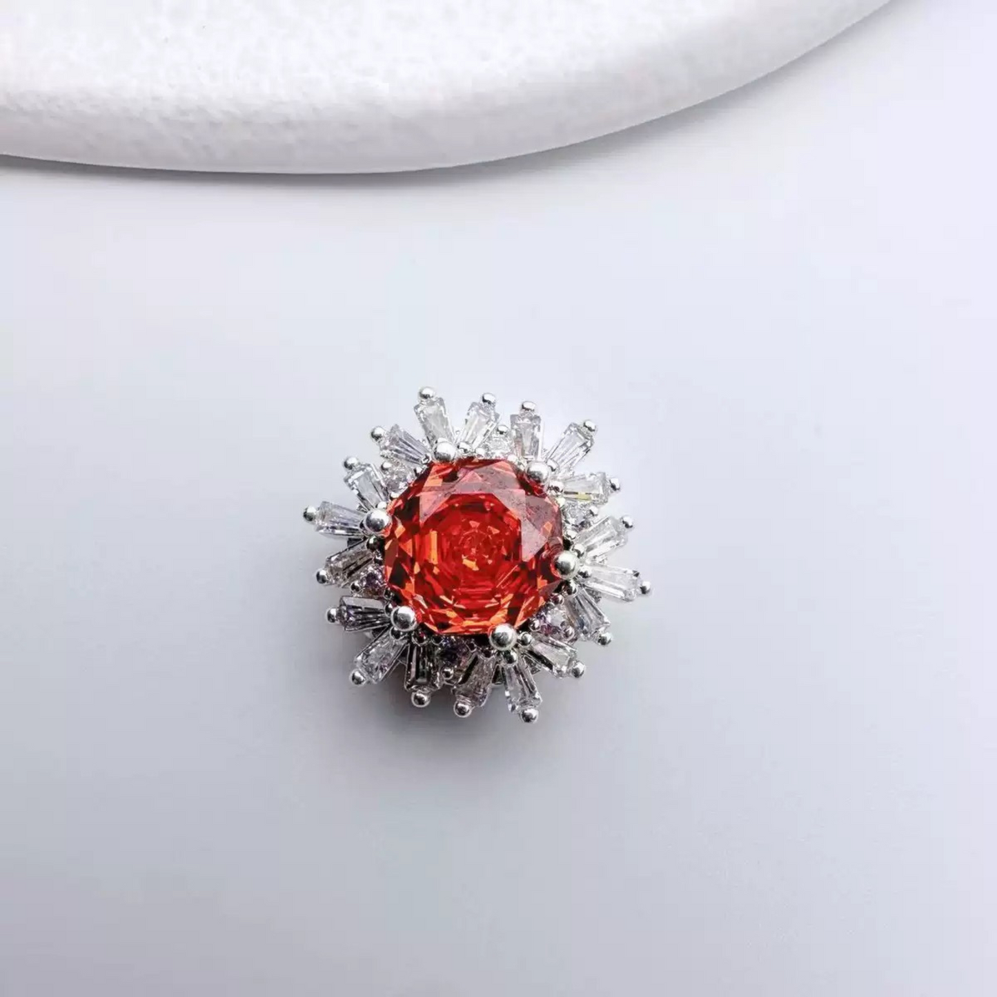 【No.111】DIY Ring Kit – Snowfall | Pearls & Rose-Cut Zircon Accent with Full Tutorial