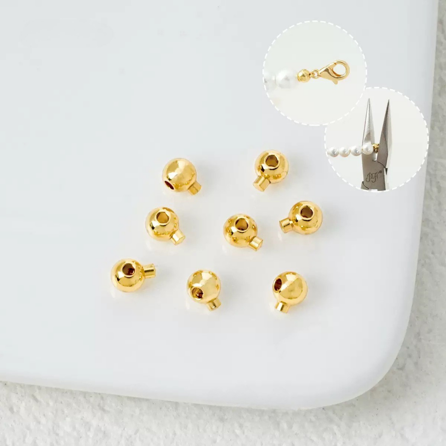 gold color lollipop connector for DIY bracelet