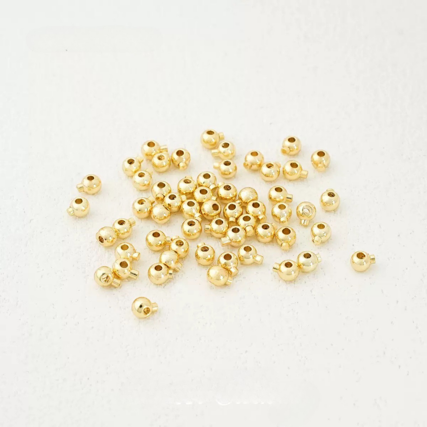 Gold lollipop jewelry finding for handmade accessories
