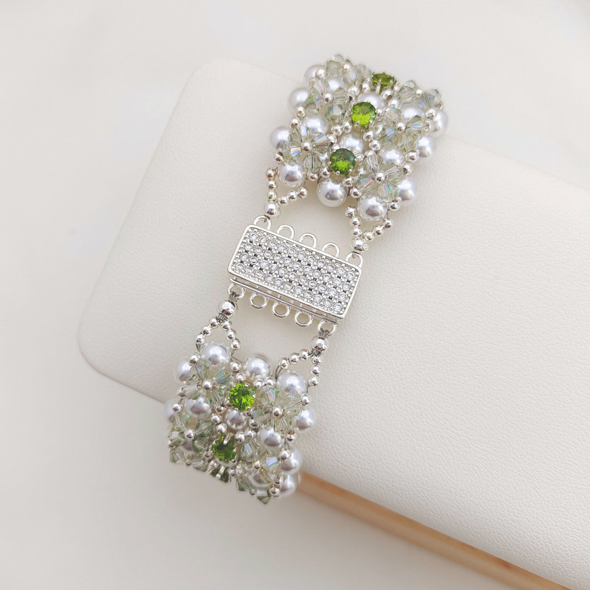 diamond magnetic clasp for DIY bracelet kit