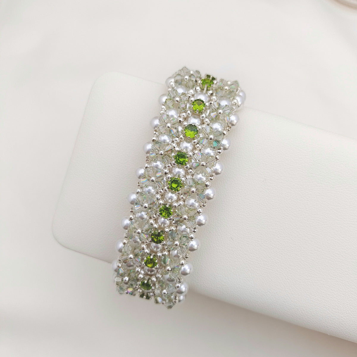 regal pearl crystal DIY bracelet making kit