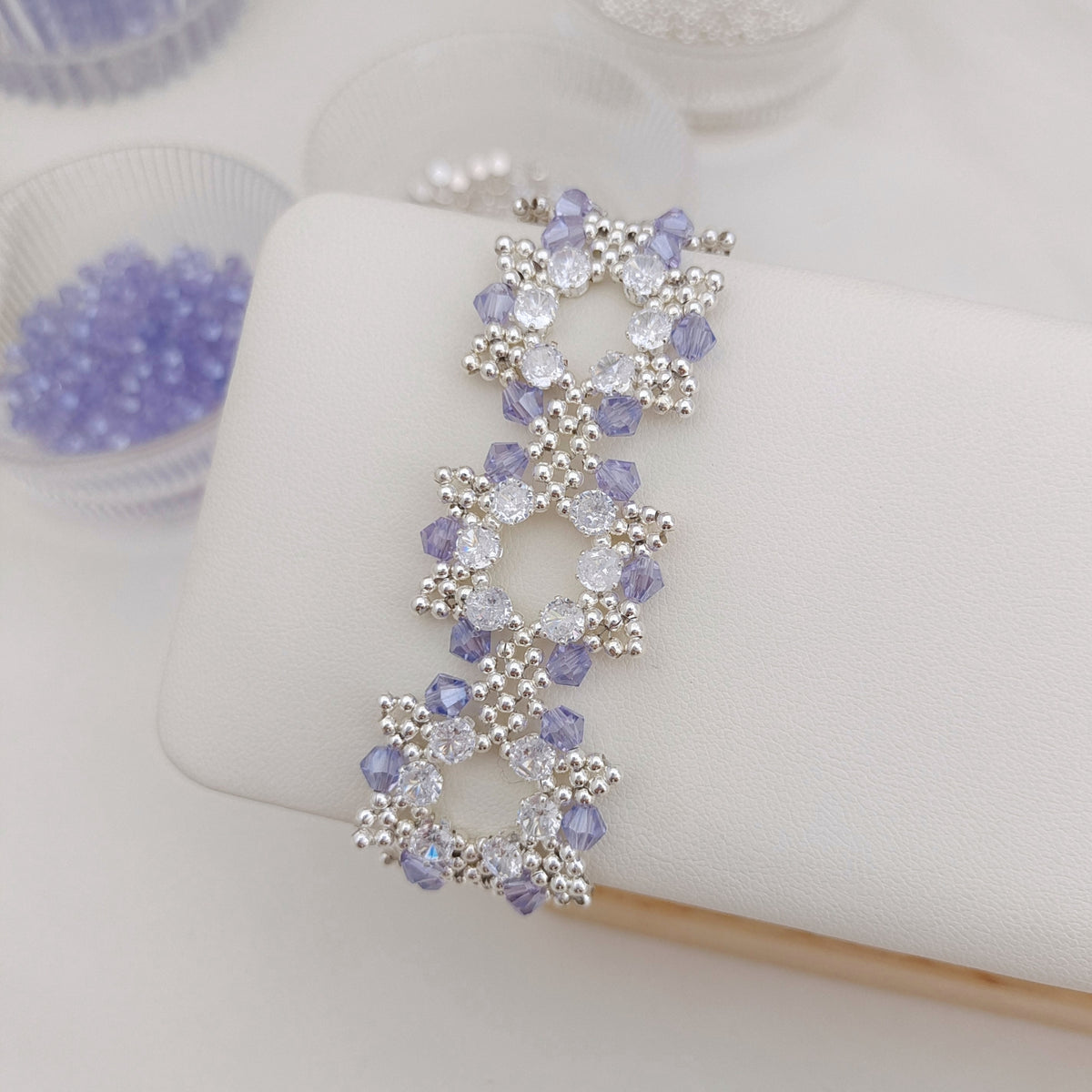 diy diamond crystal zircon bracelet making kit