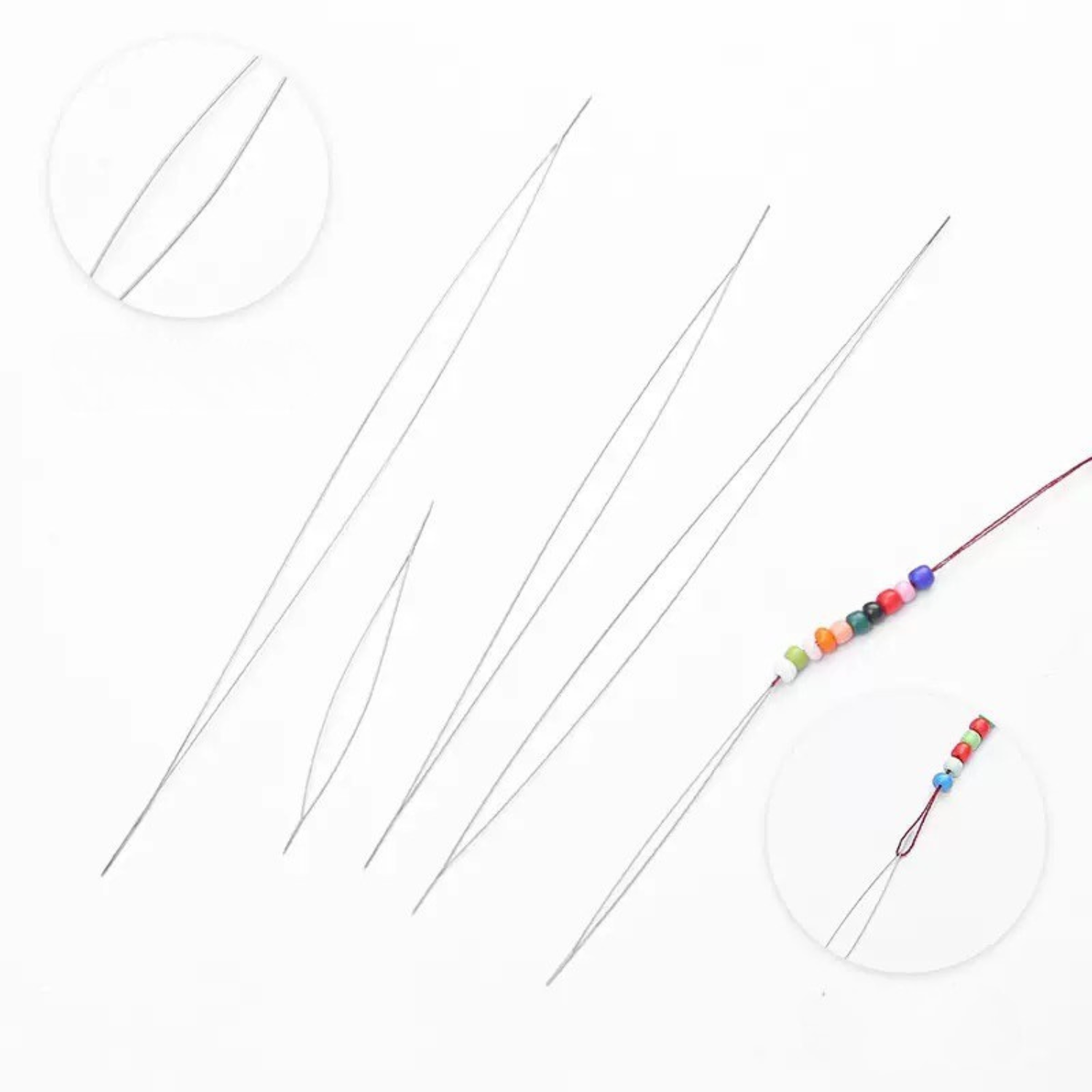 DIY jewelry making beading needles