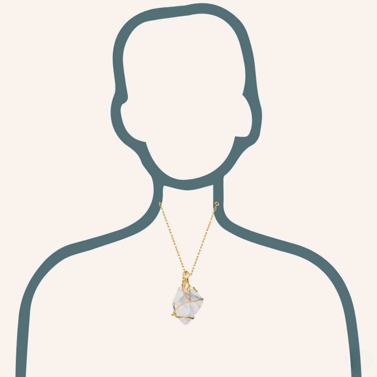 crystal necklace